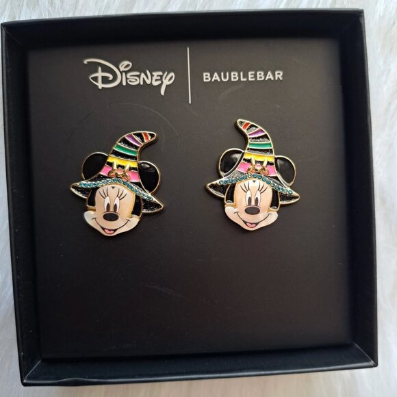 BaubleBar Jewelry - BaubleBar x Disney Witch Minnie post earrings. New in box.